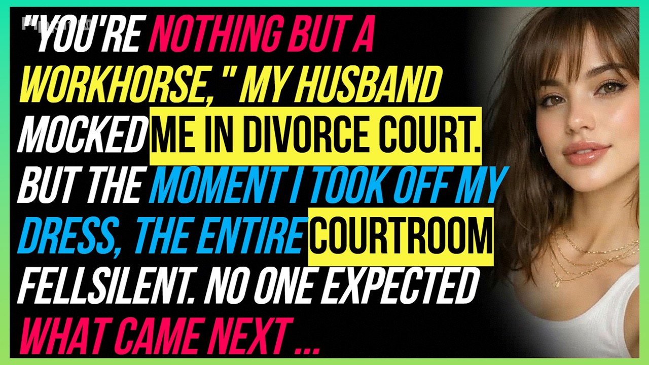 “You’re Nothing But a Workhorse,” My Husband Mocked Me in Divorce Court—But The Moment I