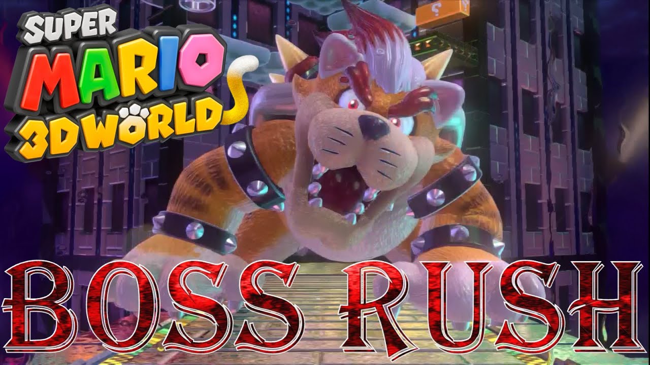 Super Mario 3D World - Boss Rush