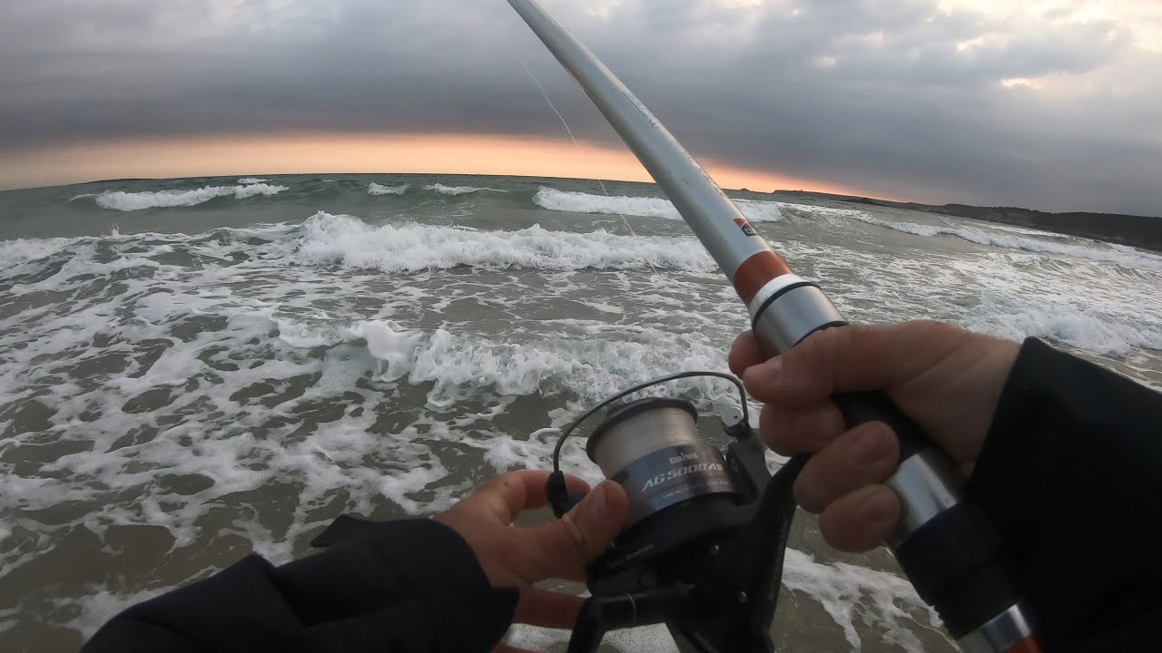 Du vent, des vagues et des poissons 🐟🐟 Surfcasting