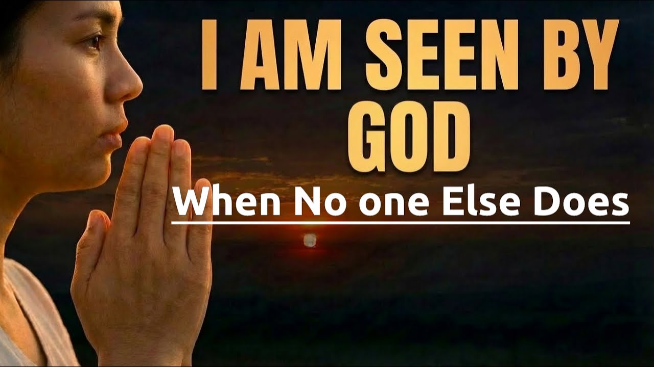 A Prayer for When You Feel Overlooked and Alone #godseesyou