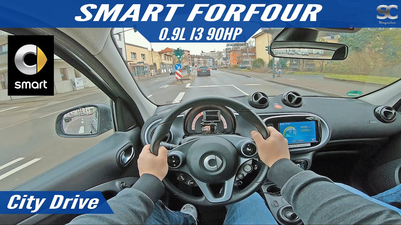 Smart ForFour 0.9L 90HP (2018) - City Test Drive POV