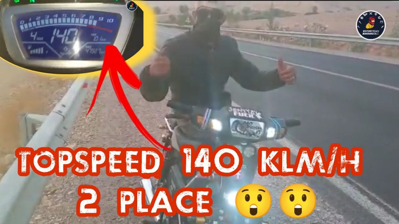 فيديو من سطات من عند المعلم zitoni . باش توصل topspeed 140 klm/h ونتوما 2 place خاصك تكون الزيتوني .