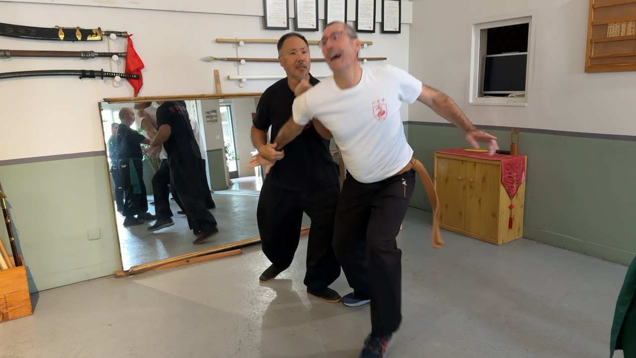 Arts martiaux internes - Xingyi Quan & Taichi Chuan - application main collante