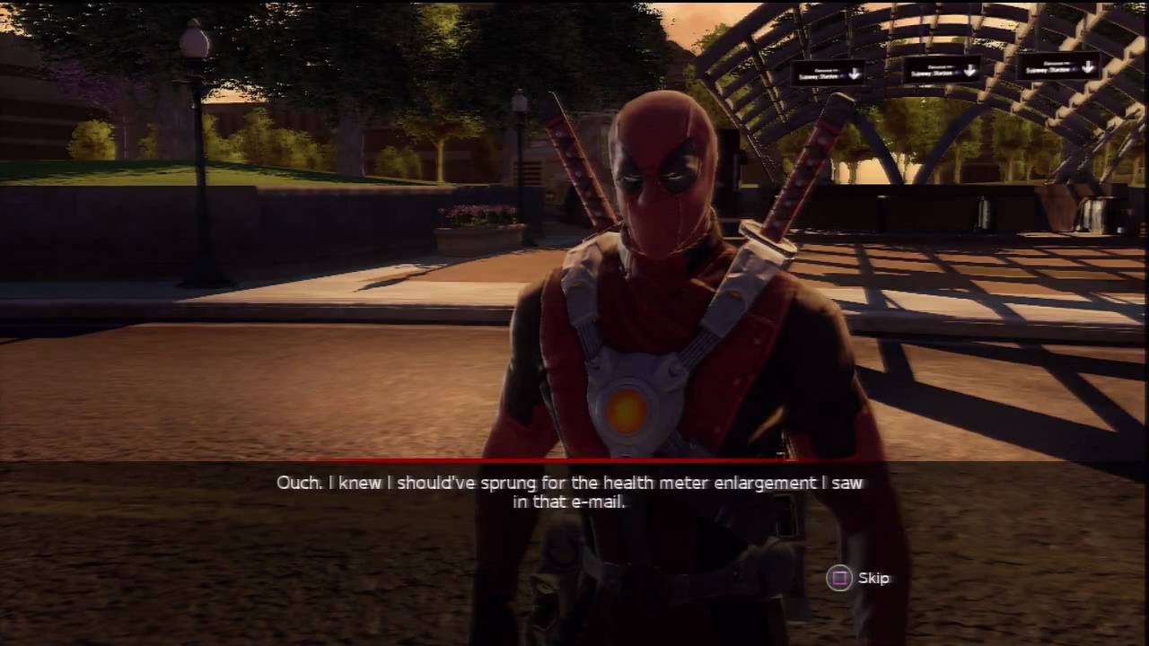 Marvel Ultimate Alliance 2 - Deadpool Battle