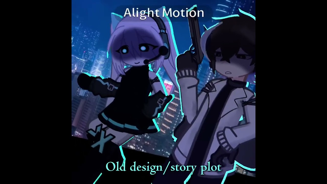 Old vs new! [repost cuz it was unfinished] #gacha #alightmotionedit #viral #fyp