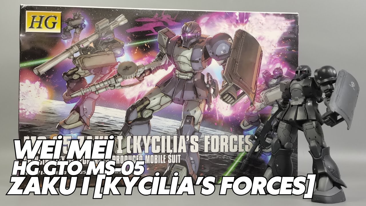 Weimei HG GTO MS-05 Zaku I [Kycilia's Forces]