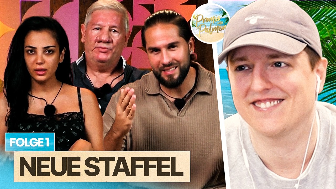 Die NEUE STAFFEL mit einem echtem SUPERSTAR! 😎⭐ | PROMIS UNTER PALMEN 2026 (Folge 1 Reaktion)