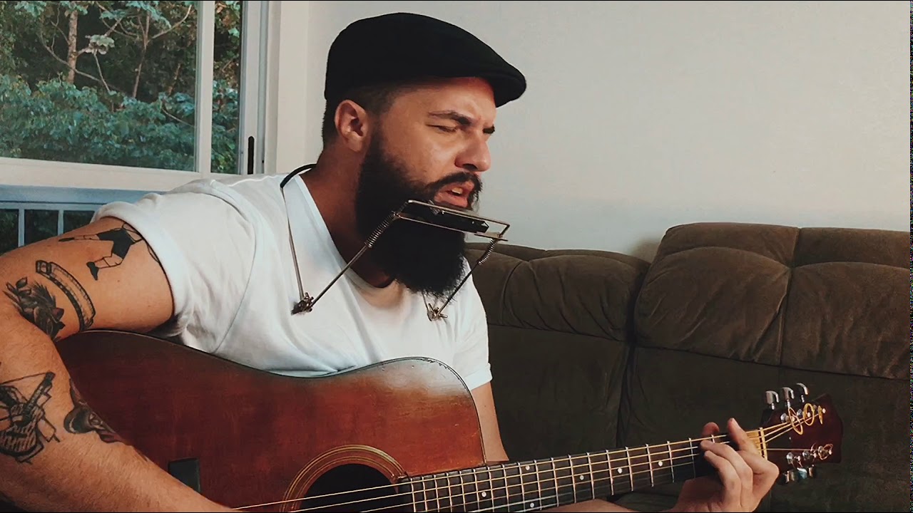 The House of the Risin' Sun | Songs | Augusto Bon Vivant (with Acoustic Guitar + Harmonica)
