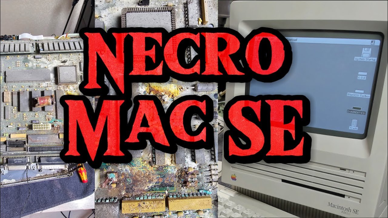 Воскрешение уничтоженного Macintosh SE