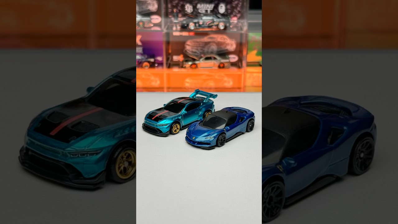 New Hot Wheels Ford Mustang STH & Ferrari #alaxgarage #hotwheels
