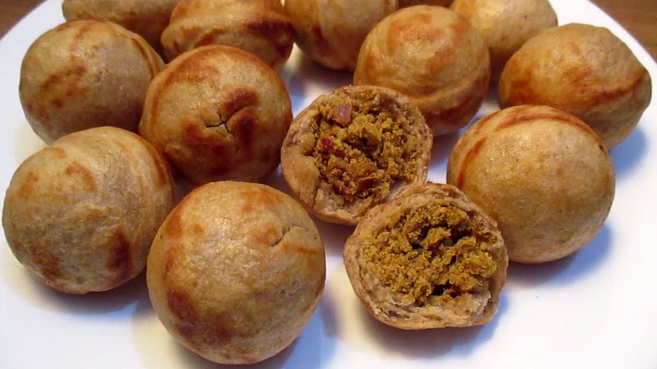 भुने हुए चने से बनाए सत्तु वाली बाटी/sattu batti in appe pan/sattu bati recipe by sweet and spicy ki
