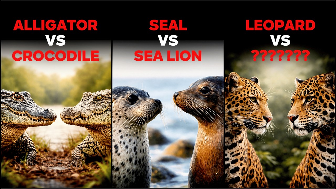 50 Animals People Always Confuse | Similar-Looking Animals Comparison
