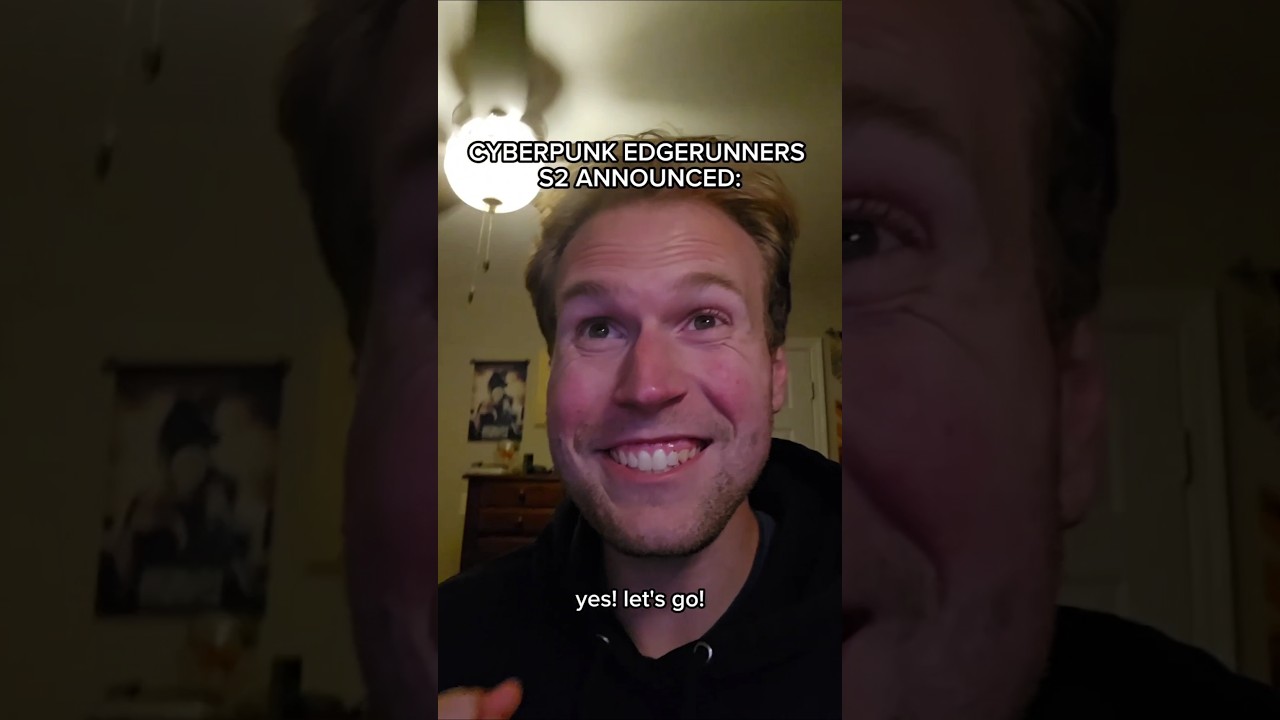 Анонсирован второй сезон Cyberpank Edgerunners #shorts