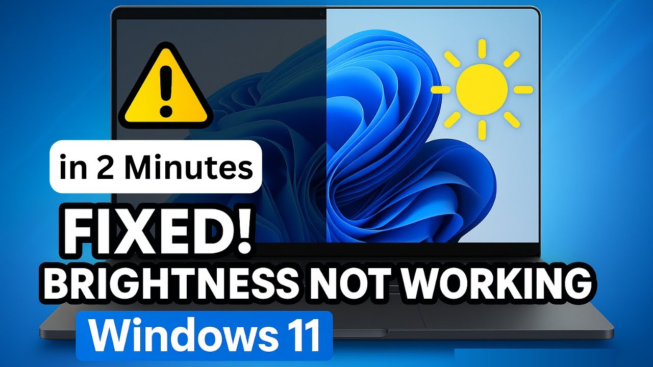 Как исправить проблему с неработающей яркостью в Windows 11 (пошаговая инструкция)
