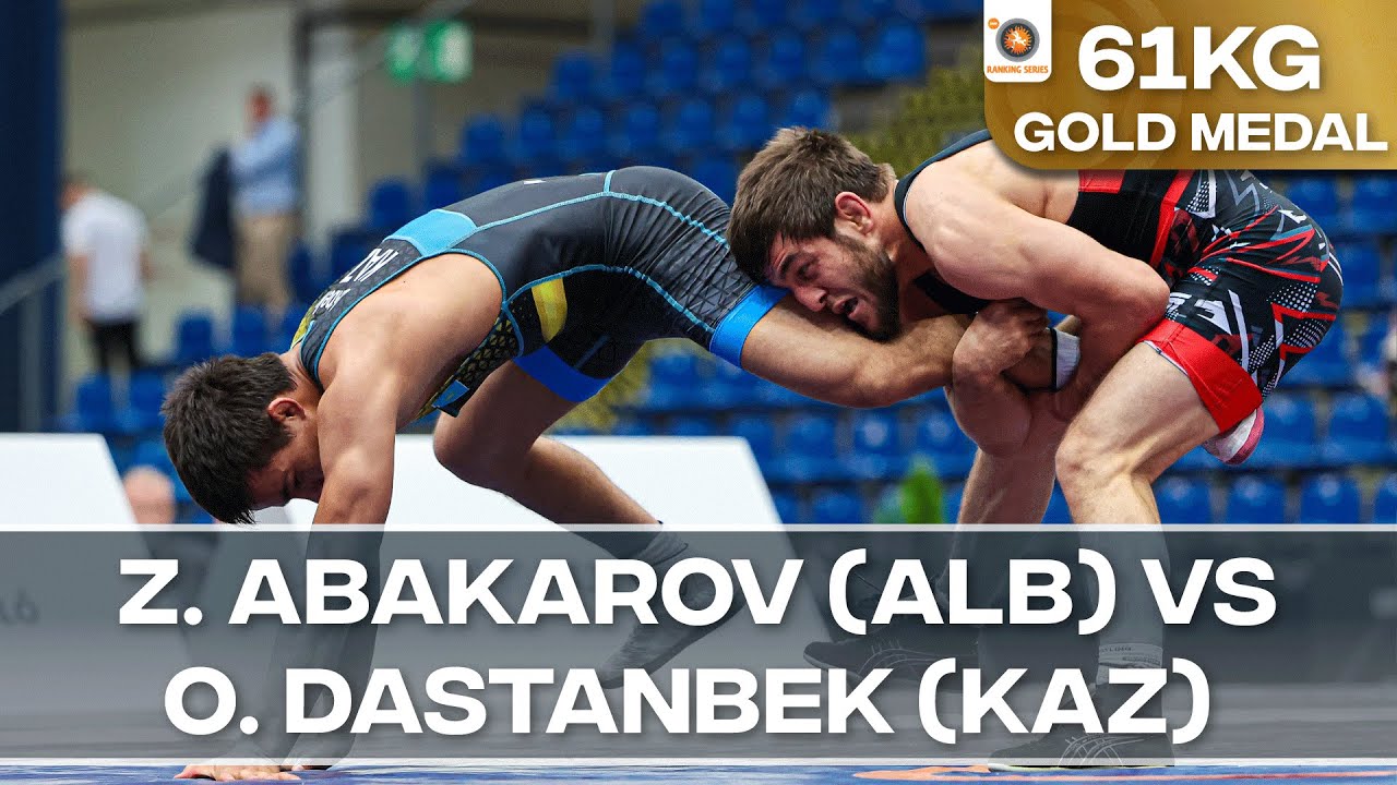 Золотая медаль • 61 кг • Зелимхан АБАКАРОВ (Aлбания) против Осимжана ДАСТАНБЕКА (Kазахстан)
