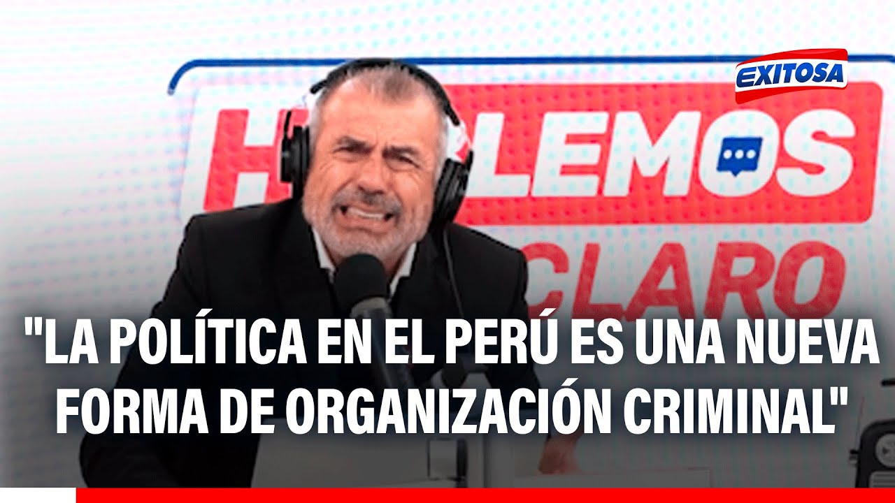 🔴🔵 Nicol&aacute;s L&uacute;car lament&oacute; que la pol&iacute;tica peruana sea un mecanismo para obtener privilegios