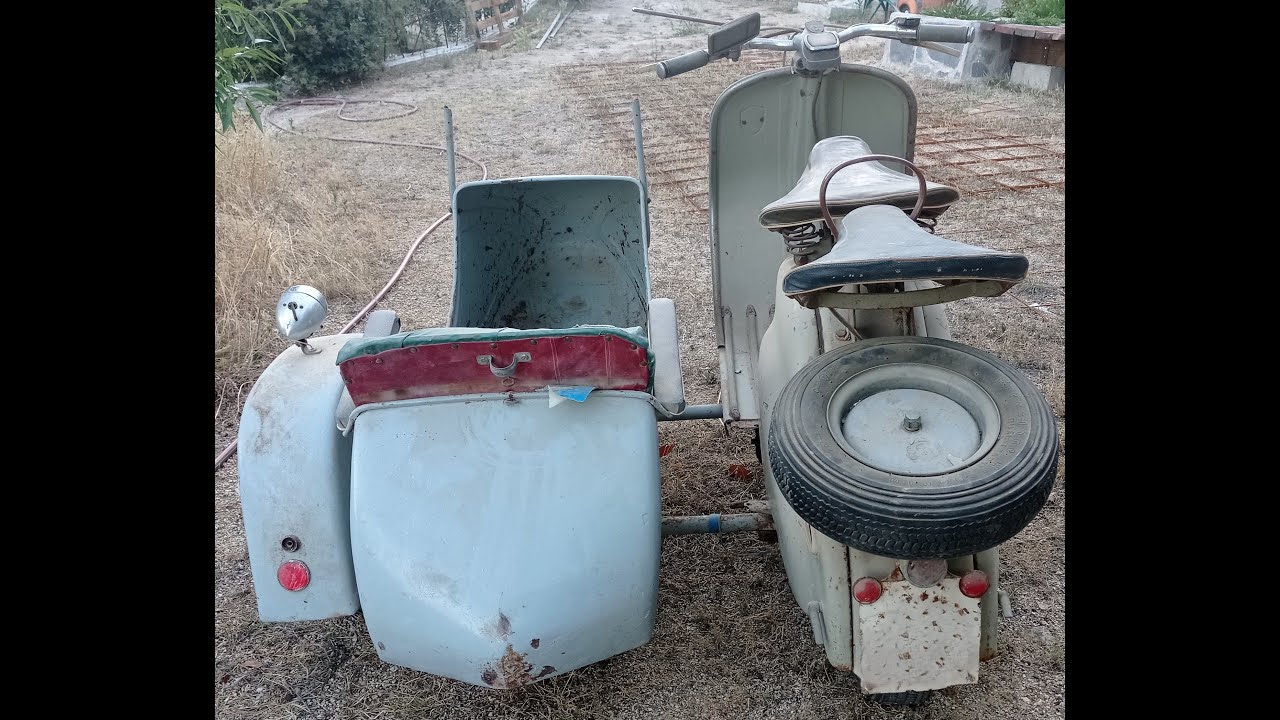 Lambretta 125LD Eibar de 1957 montaje de motor. Video 12