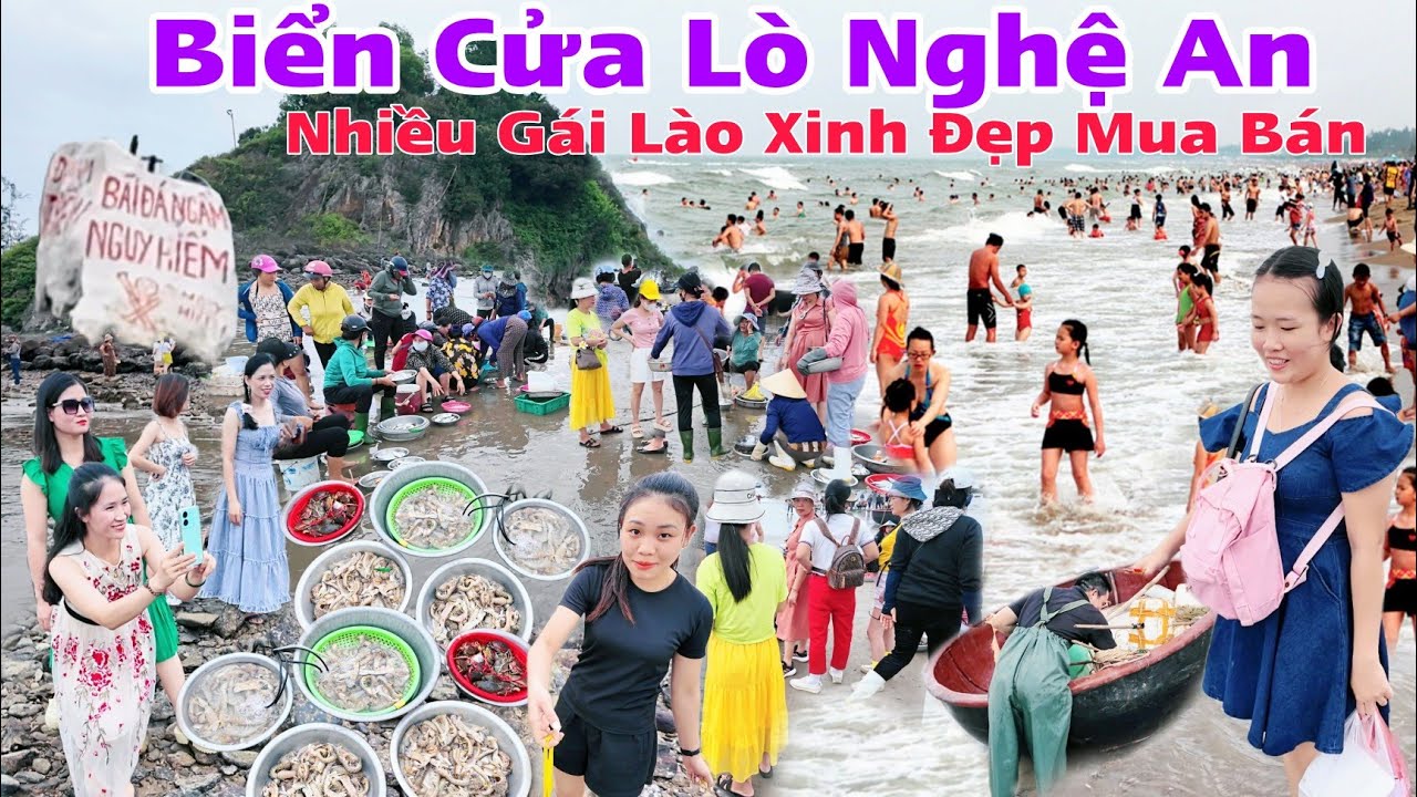 Chợ Cửa Lò Nghệ An điểm du lịch hấp dẫn nhất miền Trung hải sản tươi sống đánh bắt tại chỗ