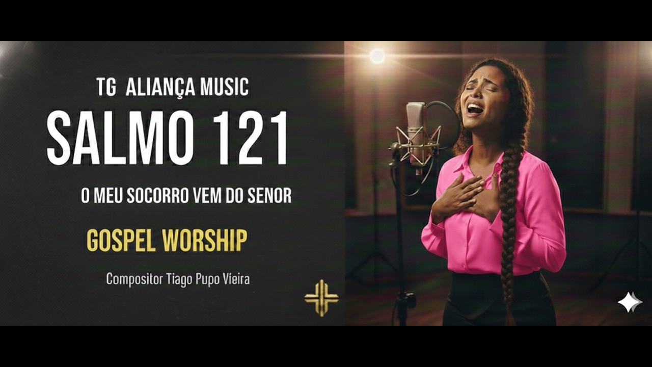 Salmo 121: Elevo os meus olhos para o monte! 🙏❤️ ( Gospel, lançamento)