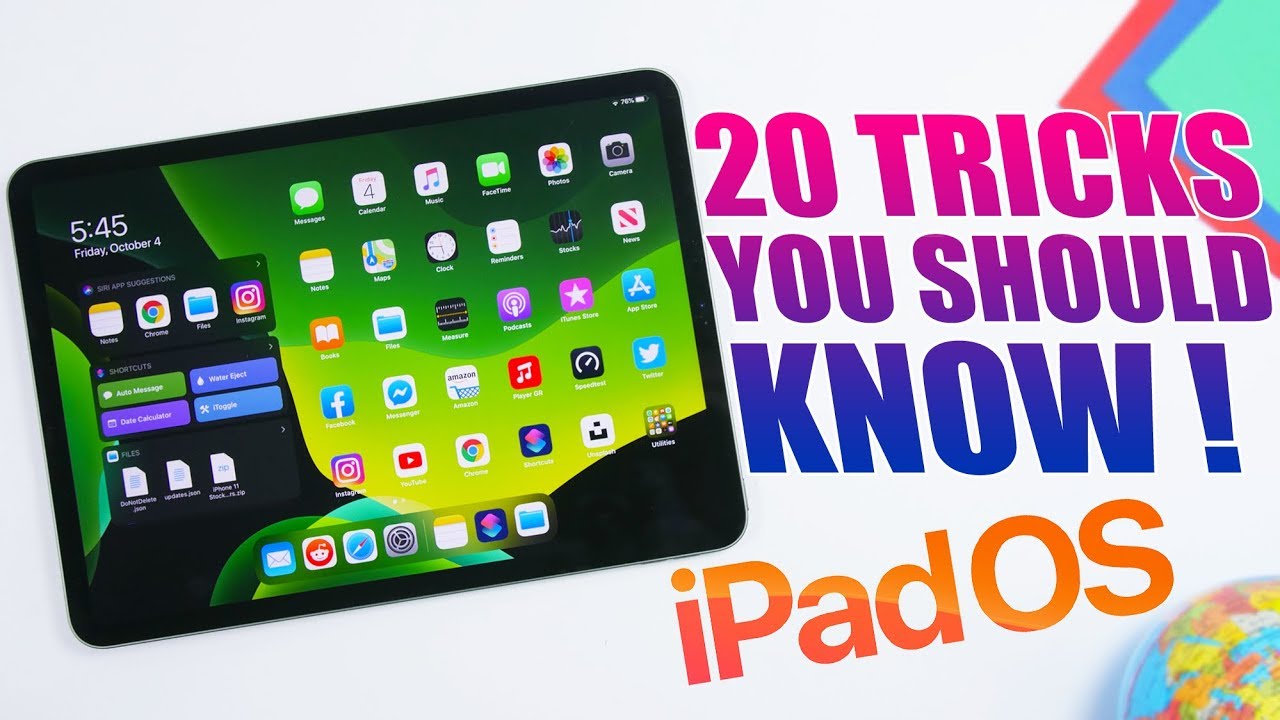 20 iPadOS 13 Tricks Everyone Should Know !