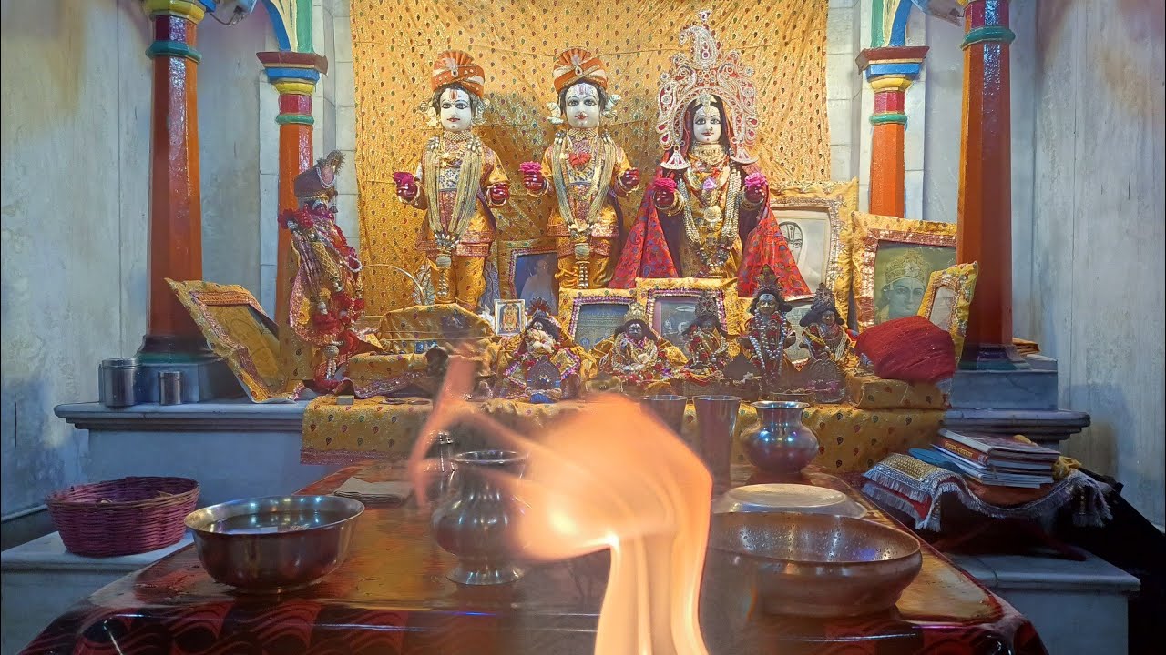 LIVE🔴:-मंगला श्रृंगार आरती दर्शन🙏!!रविवार!! 25jan#trending#bhakti#jaishreeram #panchmandir#aarti