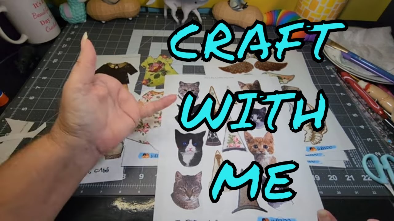 Craft With Me * Chat * Sassy and Sissy Paper Dolls * Cat Paper Dolls