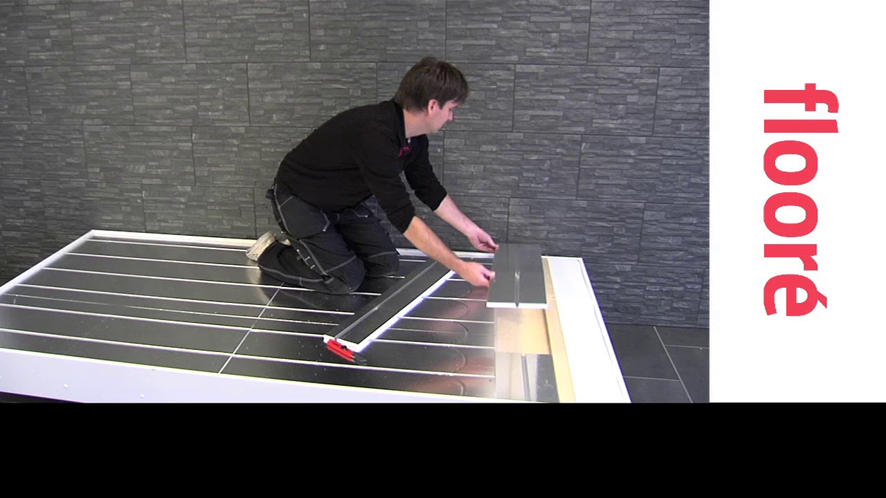 Flooré underfloor heating instruction video