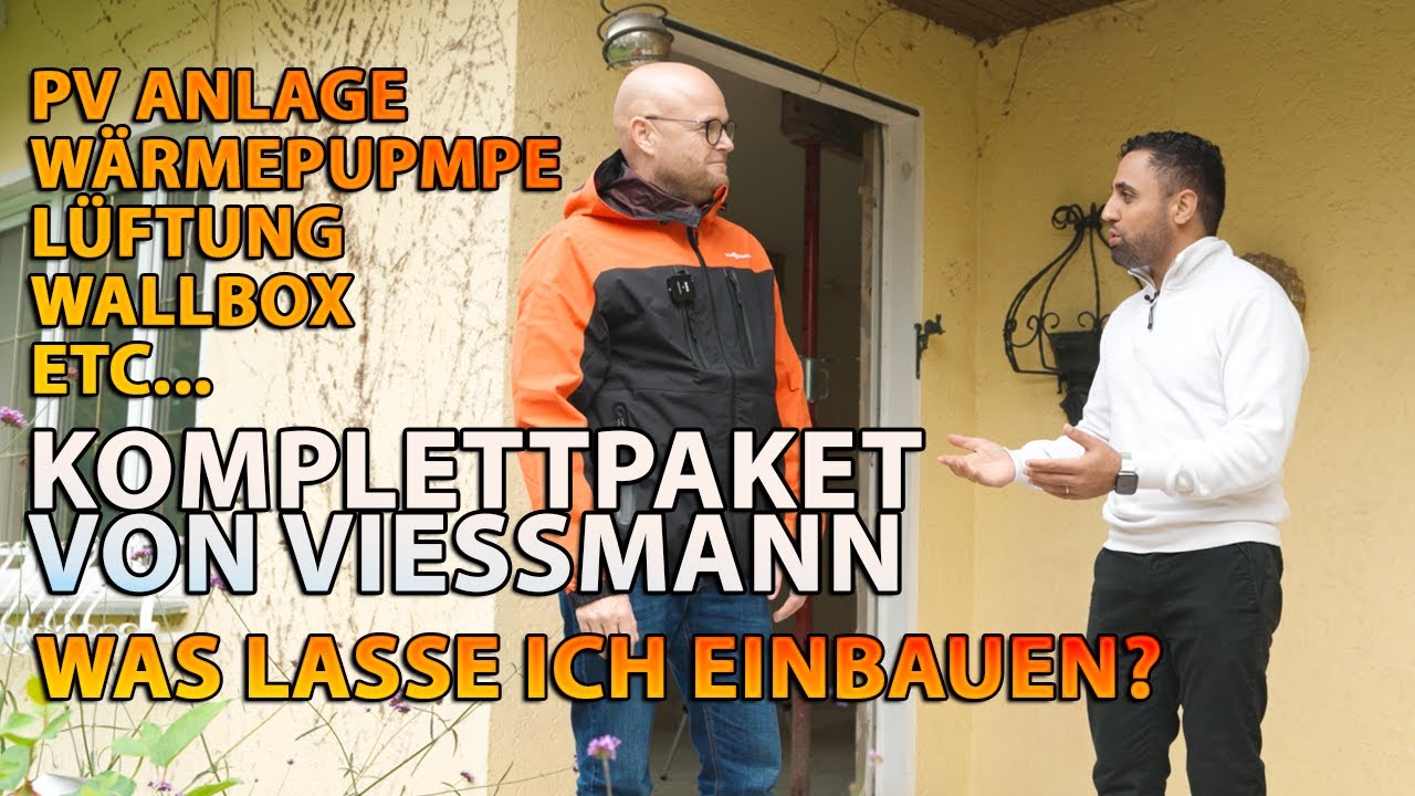 Komplettlösung für dein Zuhause: PV-Anlage, Luftwärmepumpe & Smart Home Viessmann!⚡Altbau Sanierung