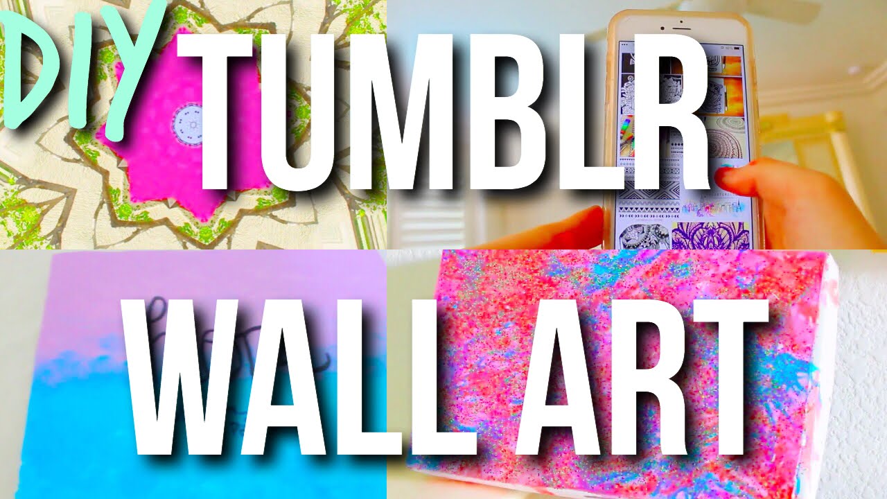 DIY Tumblr Wall Art