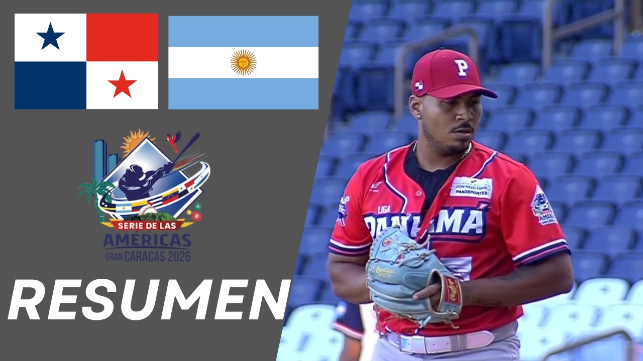 Panama vs Argentina Full Match Highlights | Serie de las Américas 2026 | Baseball