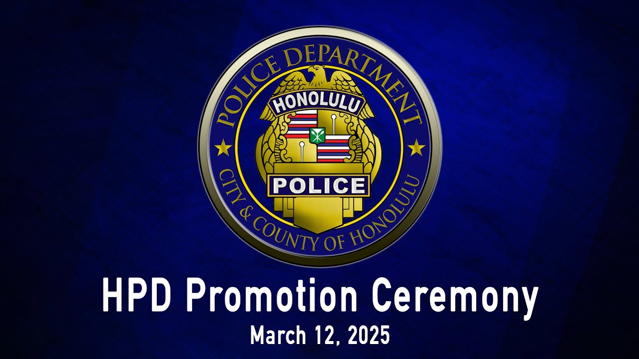 HPD Promotion Ceremony March 12, 2025