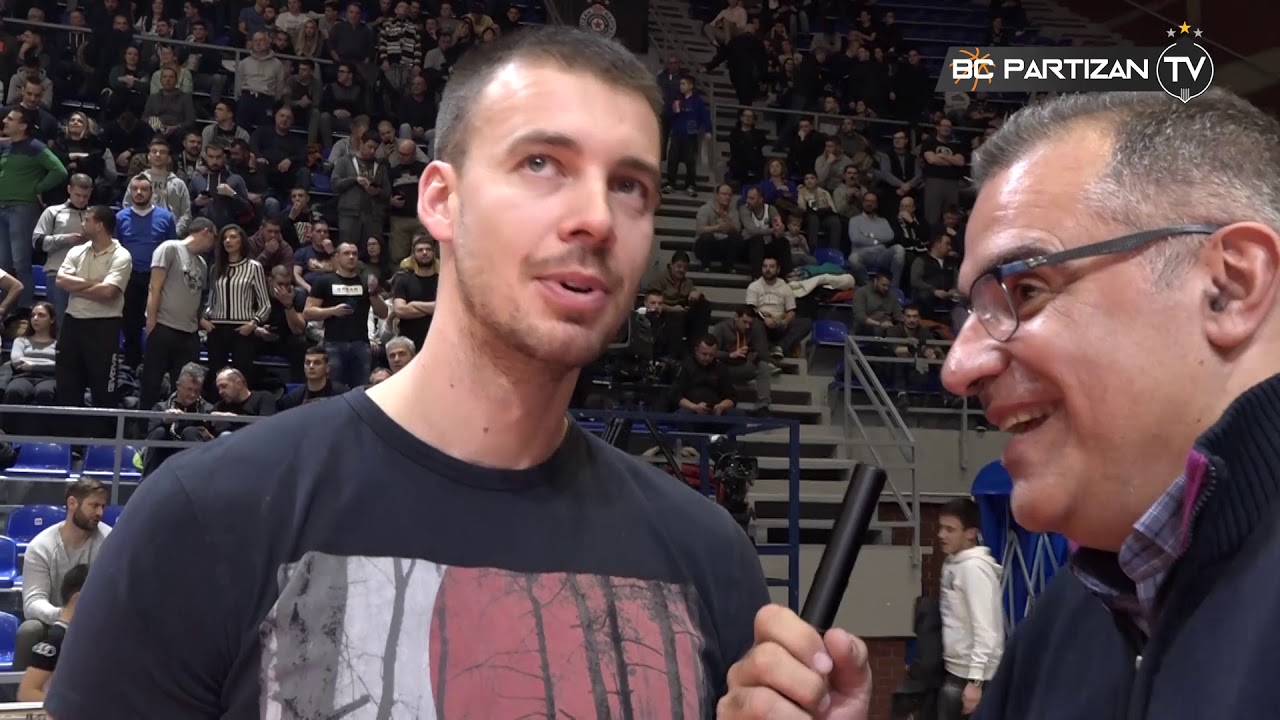 BC Partizan TV: STUDIO - Uroš Tripković
