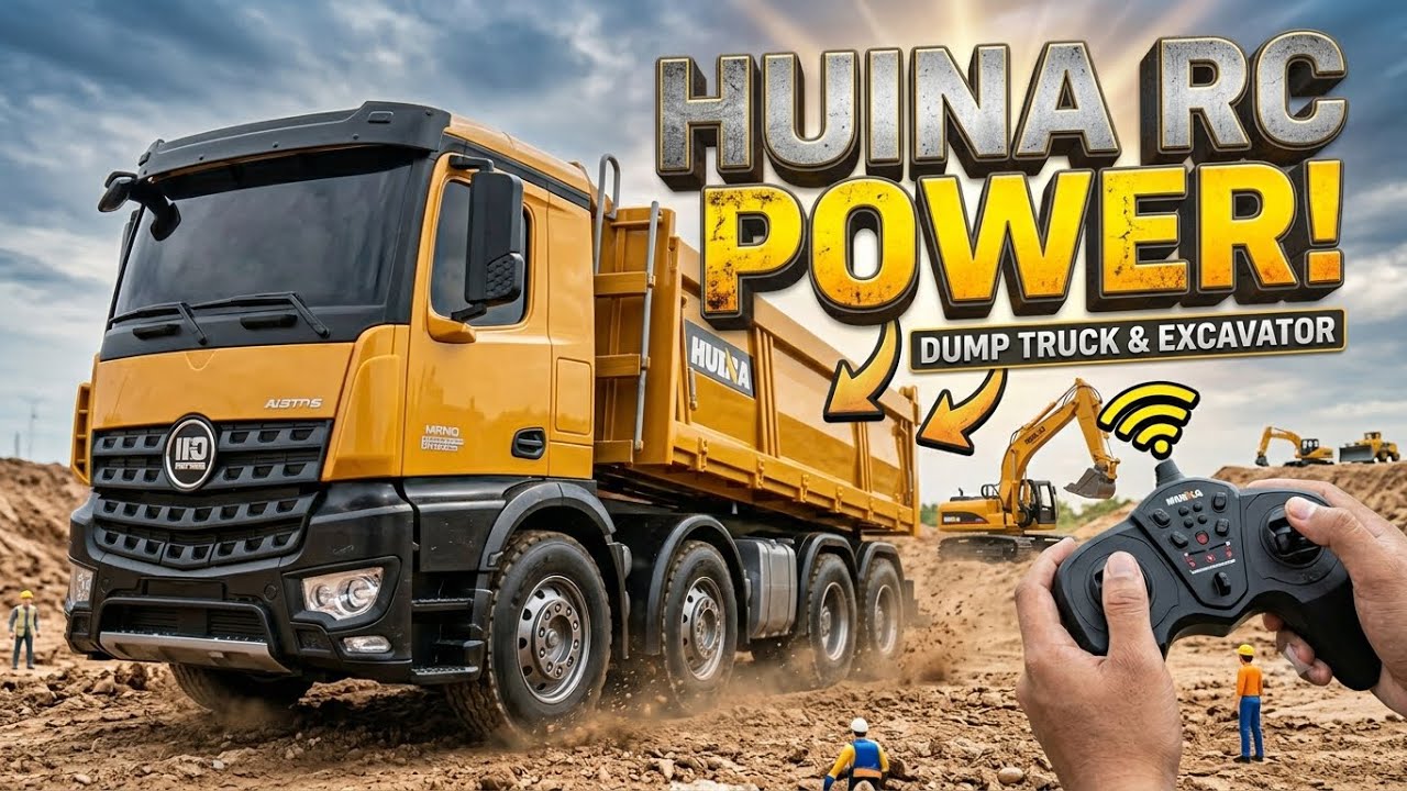 RC Huina 1536 strength test activity