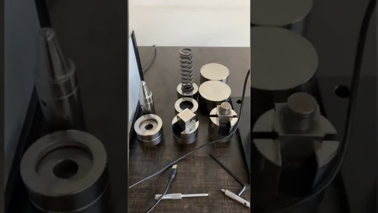 Universal Testing Machine (UTM) 50kN with DAQ software and Touch LCD Control. #shorts #esols #diy