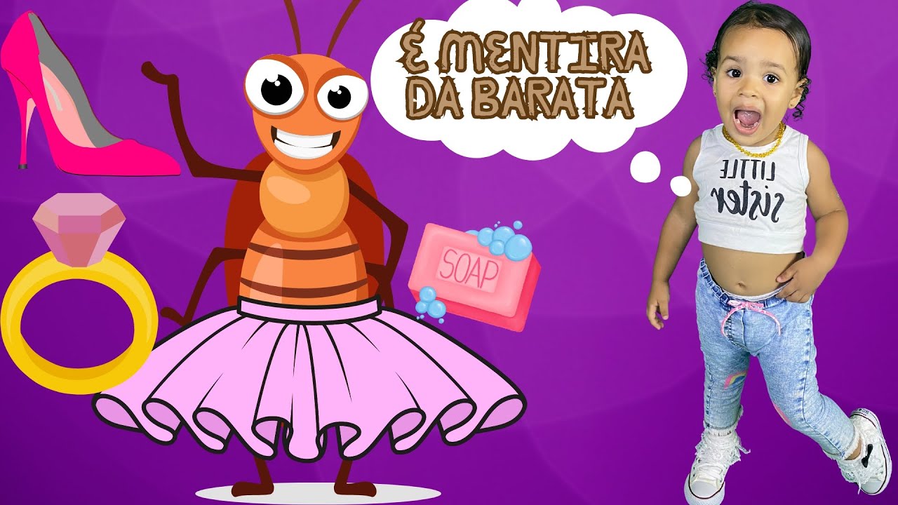 A BARATA DIZ QUE TEM -  [ GALINHA PINTADINHA ] - ( POR GATINHA FLOR )