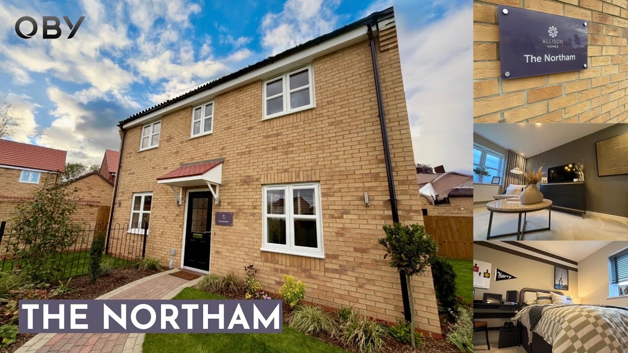 The Northam - 4 Bed 2 Bathrooms By Allison Homes #realestate #property #uk  
