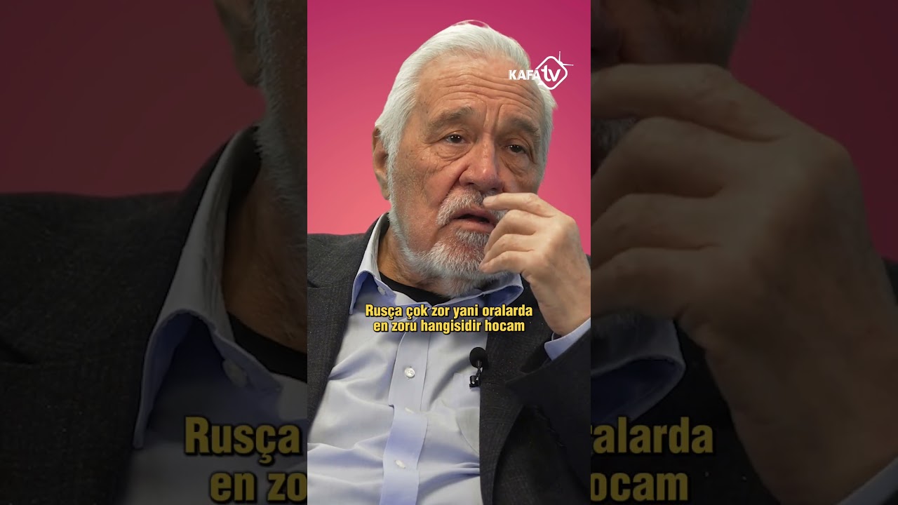 Hangi Yabancı Dilleri &Ouml;ğrenmeliyiz? I İlber Ortaylı ile Cahille Sohbeti Kestim #shorts