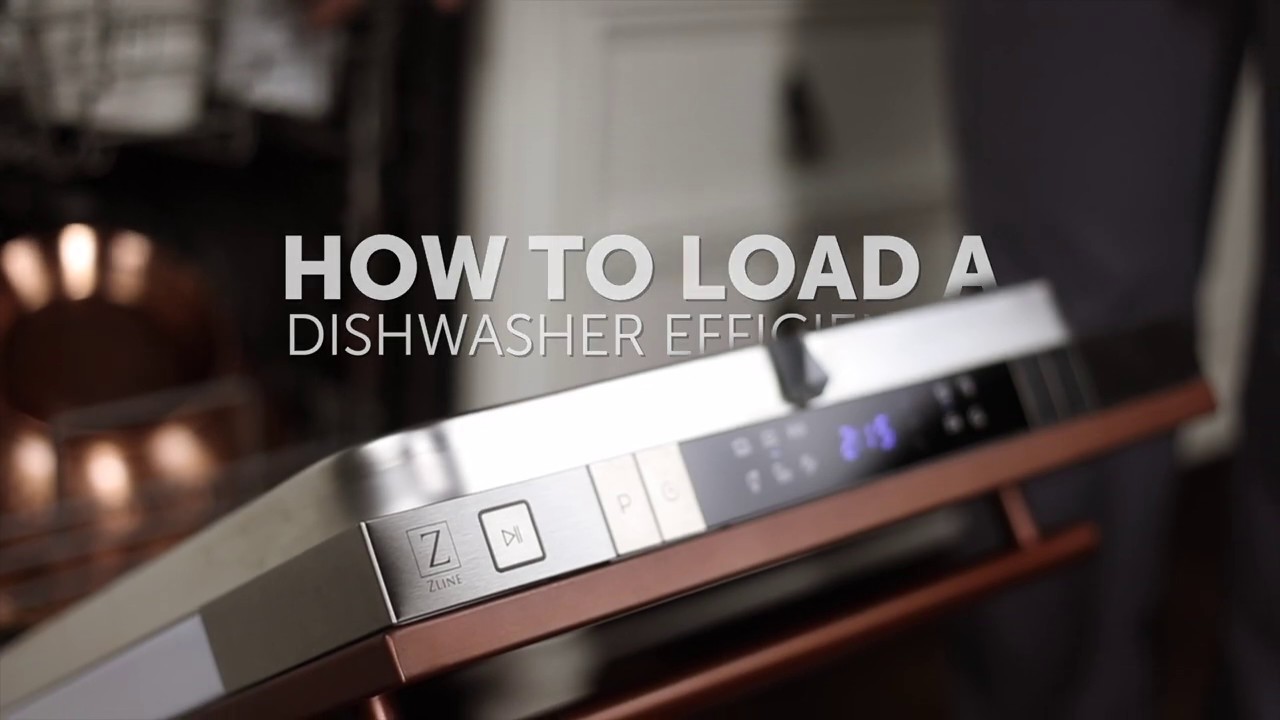 How to Efficiently Load Your Dishwasher