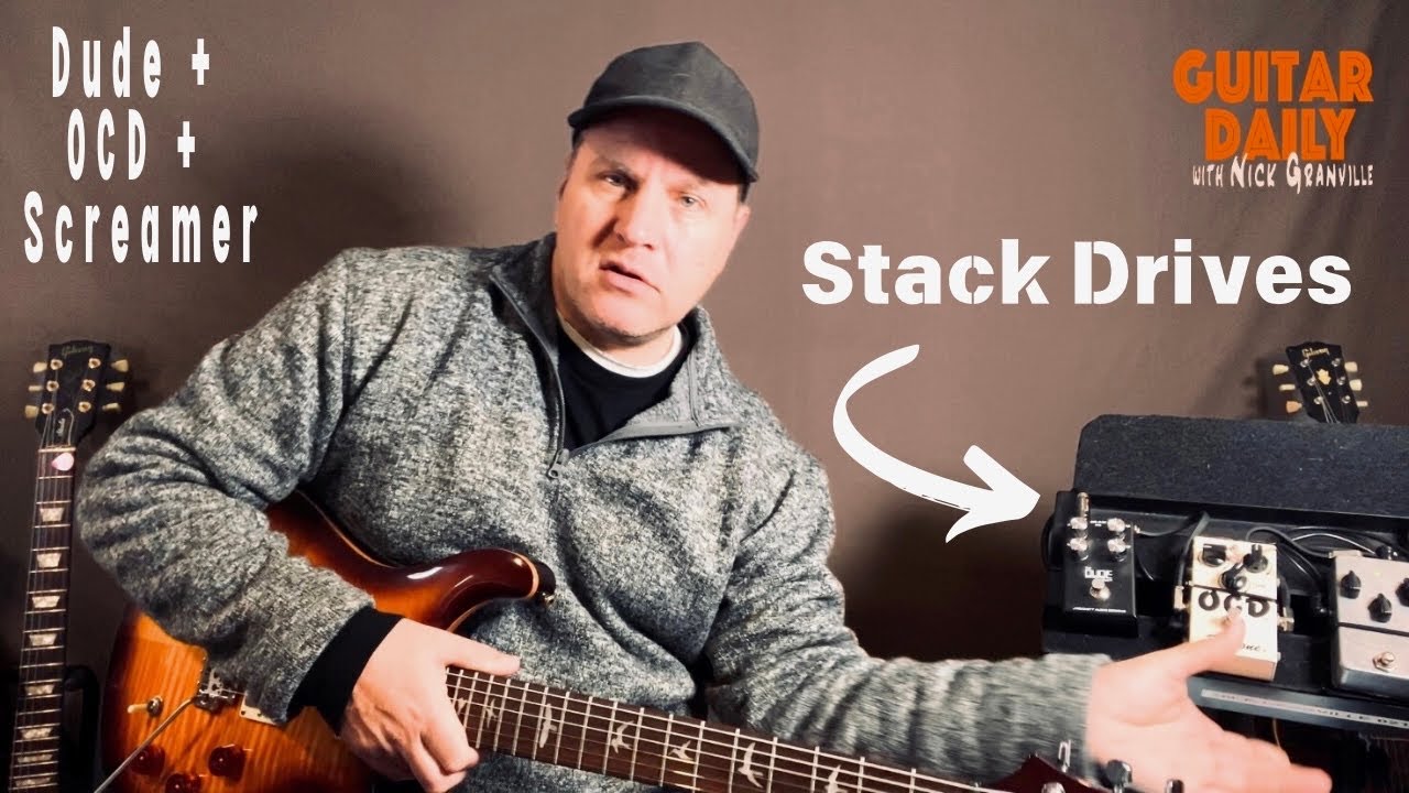 Why I Stack Drive Pedals and You Should Too. Guitar Daily Ep 252