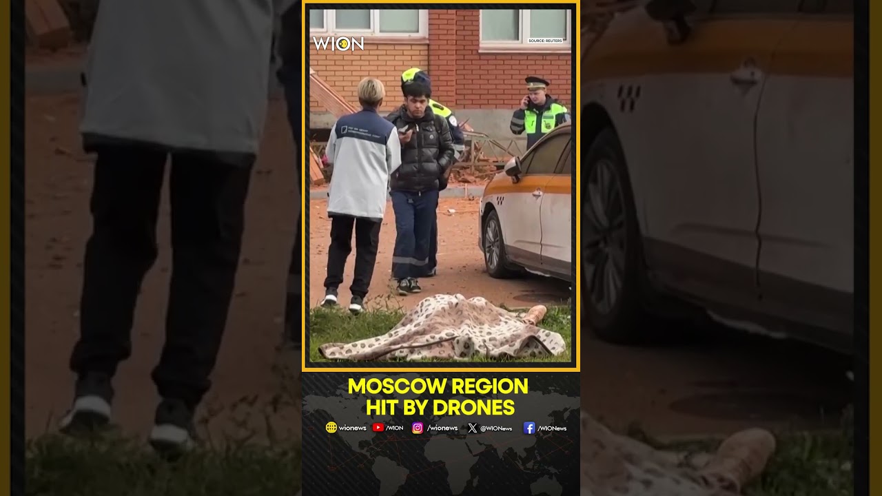 Ukraine&rsquo;s Drone Barrage Hits Moscow, Killing Two People | WION SHORTS