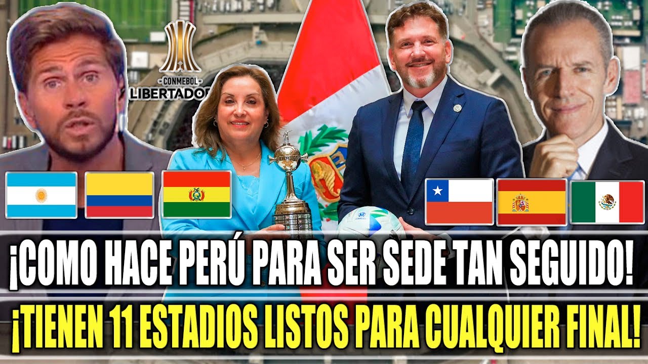 ¡PERÚ HACE HISTORIA! PRENSA INTERNACIONAL REACCIONA A PERU COMO SEDE DE FINAL DE LIBERTADORES 2025.