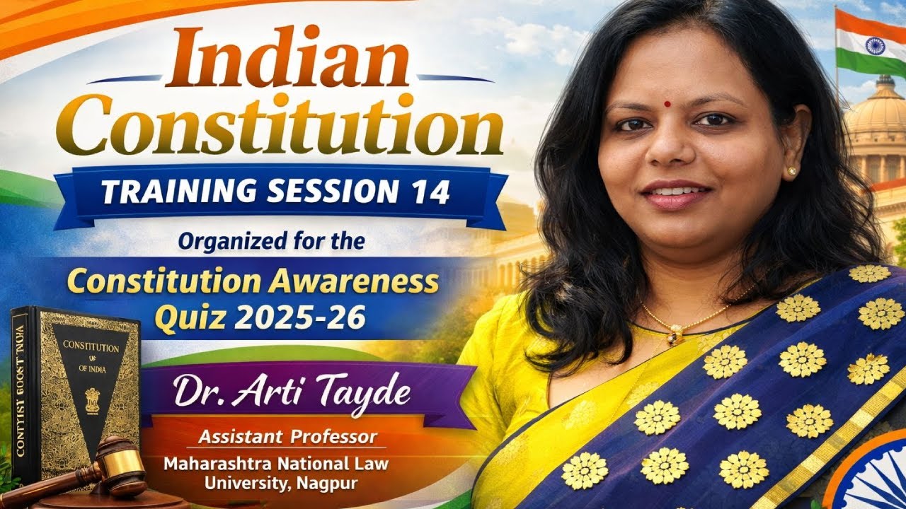 Indian Constitution Training Season Day - 14, for the Constitution Awareness Quiz