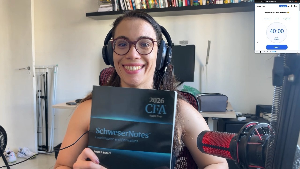 carnaval SABOR estudos  para o CFA level 1