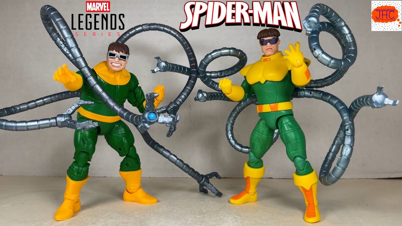 TENTACLES! Marvel Legends Doc Ock Otto Octavius Spider-Man Animated Series Action Figure Review