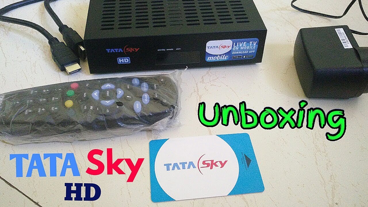 TATA SKY HD 2023 Unboxing and Overview | Tata Sky Unboxing