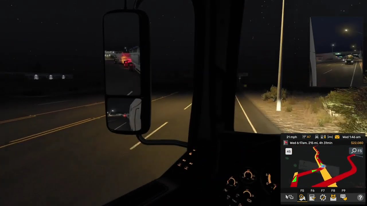 Drift Away: The Calming ASMR of California Trucking in ATS