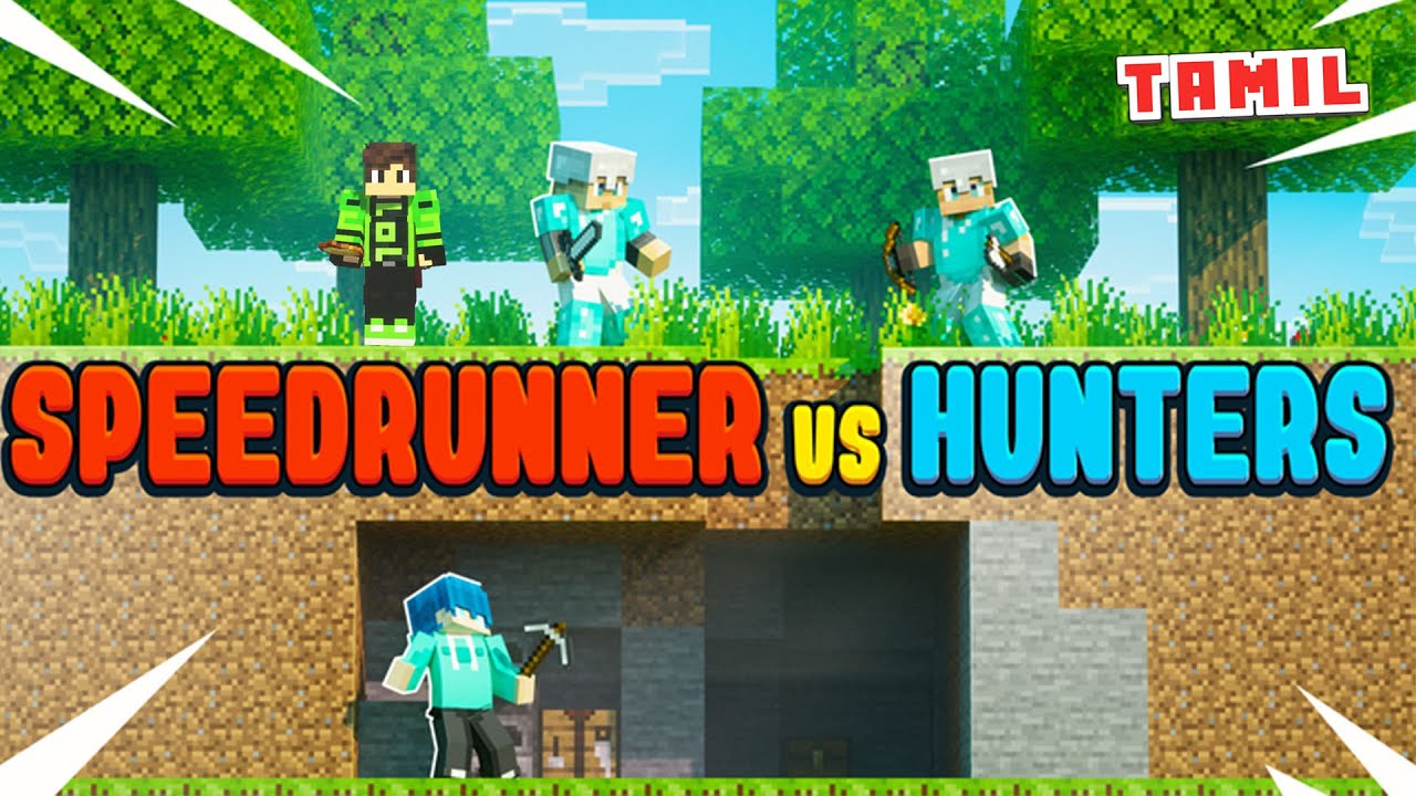 Minecraft Rtx Tamil Speed Runner Vs Manhunt Lolgamer