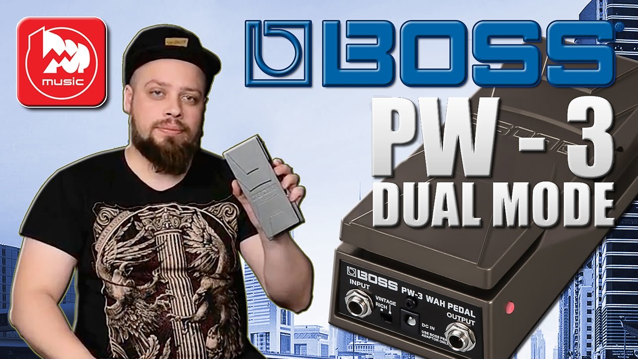 BOSS PW3 - гитарная педаль WAH