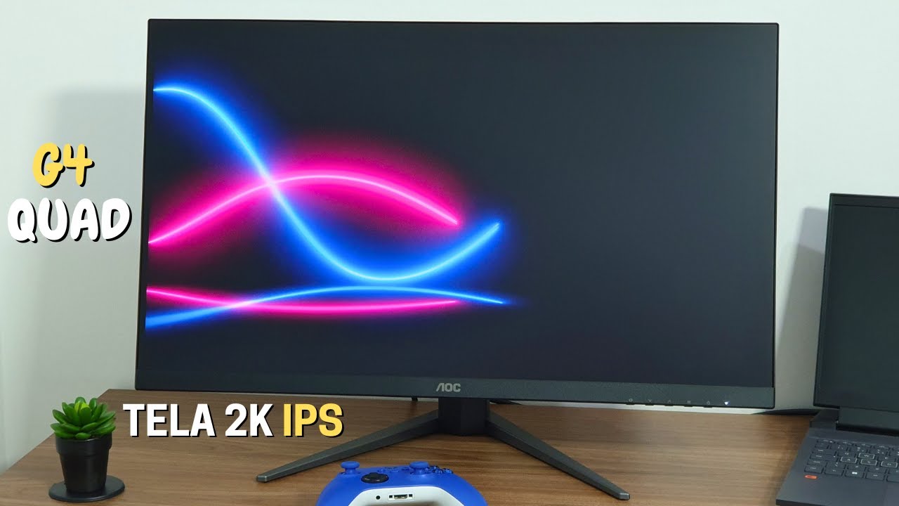 Vale a Pena Comprar Monitor AOC G4 QUAD 27? TELA 2K PAINEL IPS E 180 HZ !!! (Q27G4F)
