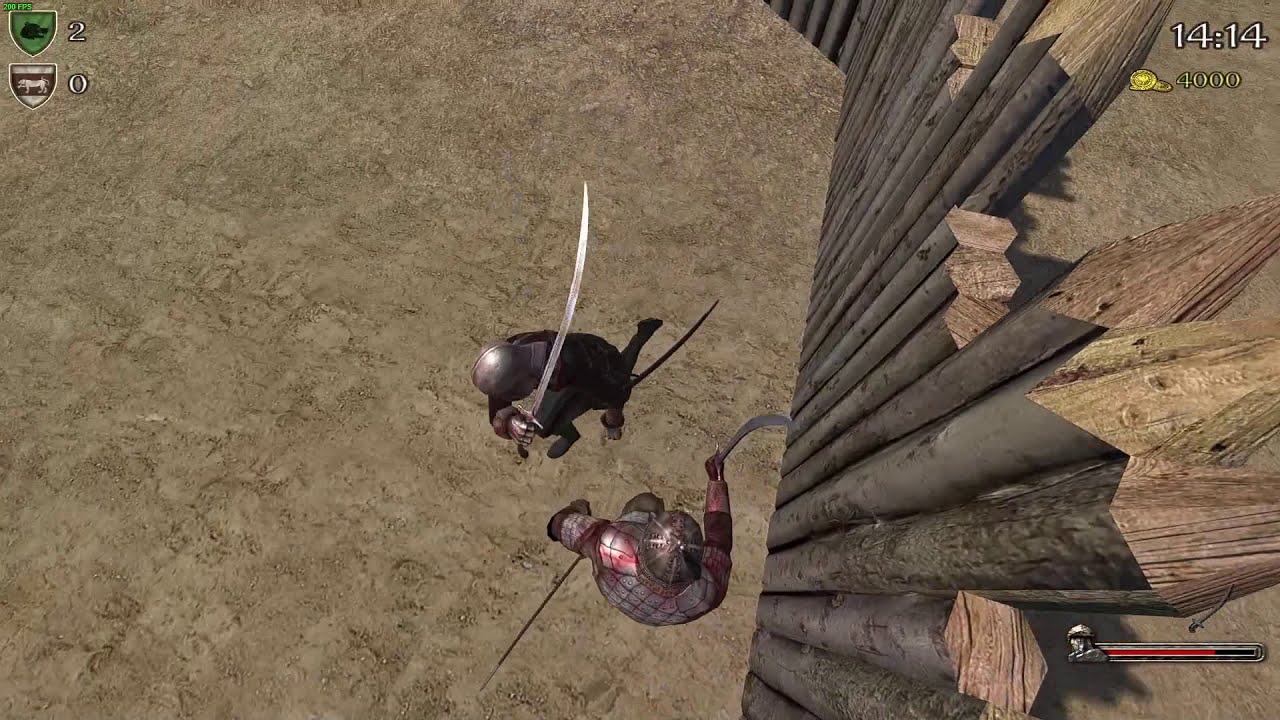 Varadin - Peter vs Lirih - Drunken 2v2 Warband Mercenaries.